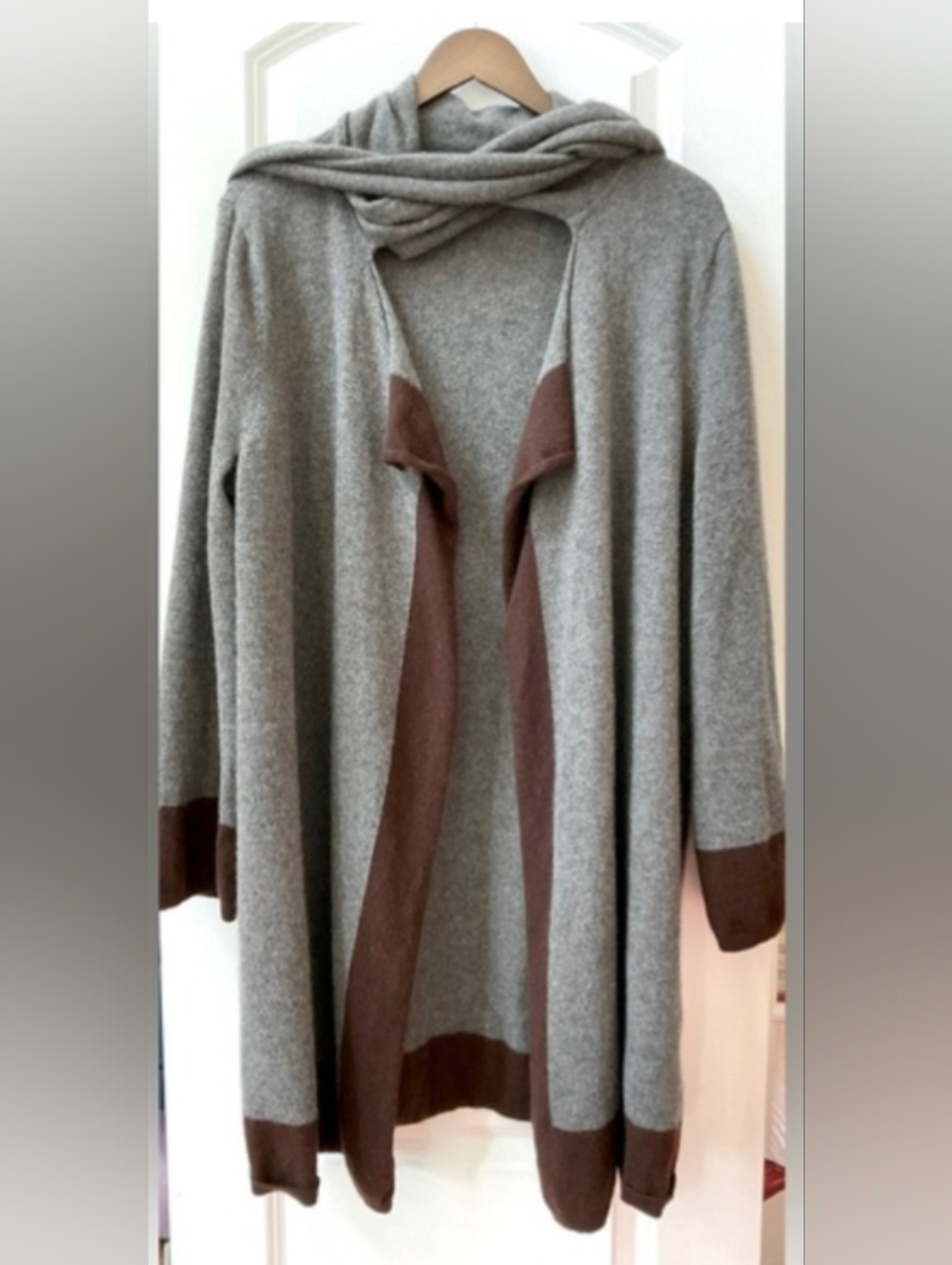 Lauren Ralph Lauren Wool/Cashmere Open Cardigan